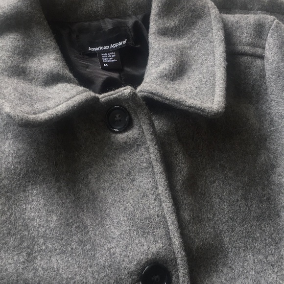 American Apparel Audrey Wool Coat - Picture 3 of 3